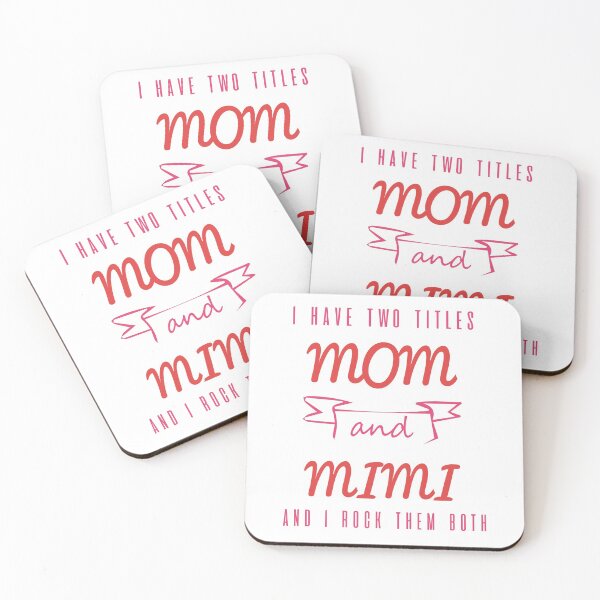 Item preview, Mom Shirt - I Have Two Titles Mom and Mimi and I Rock Them Both  designed and sold by abdellaoui.