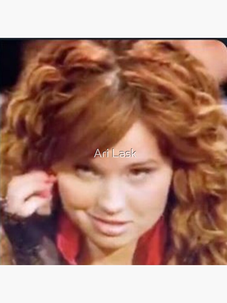 Debby Ryan Meme Sticker For Sale By Arpitalasker Redbubble