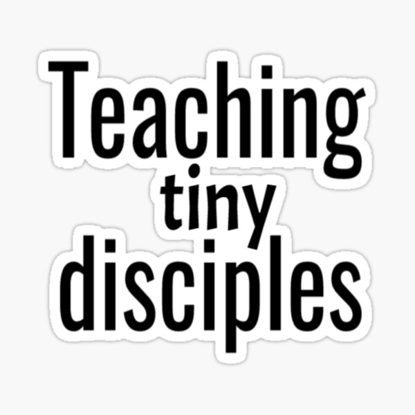 Download Funny Teacher Svg Teach Tiny Humans Svg Teaching Tiny Disciples Teacher Svg Preschool Teacher Svg Kindergarten Teacher Svg Best Gift For Women Sticker By Chamssou Redbubble