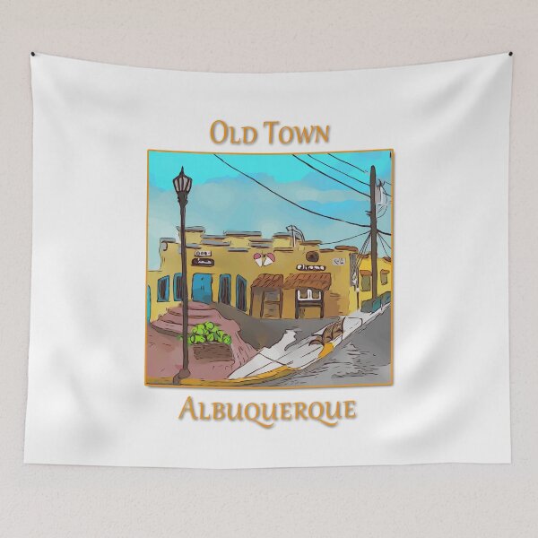 Item preview, Store front in Old Town, Albuquerque New Mexico - WelshDesigns designed and sold by welshdesigns.