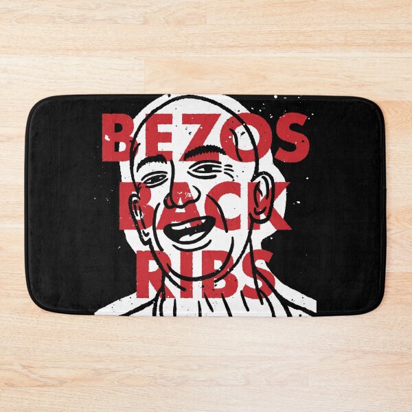 Item preview, Bezos Back Ribs, Eat the Rich Print designed and sold by DorkRind.
