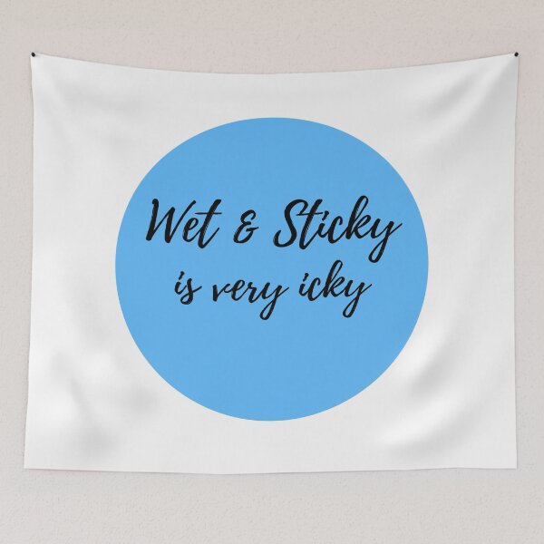 Item preview, iCarly "Wet & Sticky" Quote designed and sold by haileyngg.