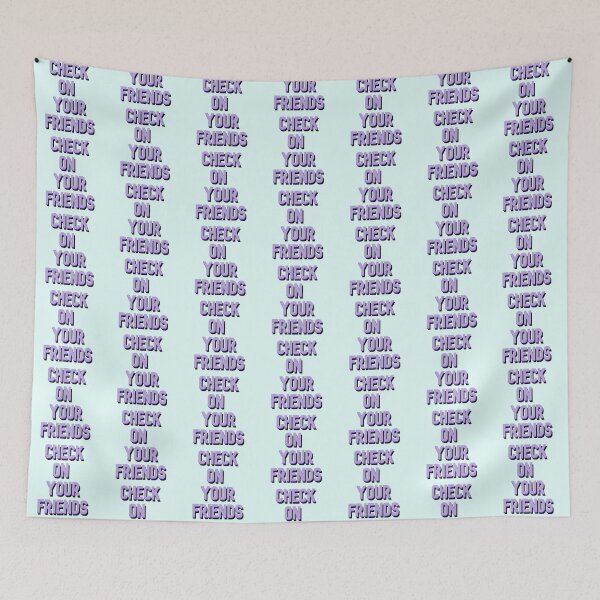 Item preview, check on your friends  designed and sold by Keeping Art Heavenly.