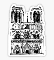 Pegatina Notre Dame