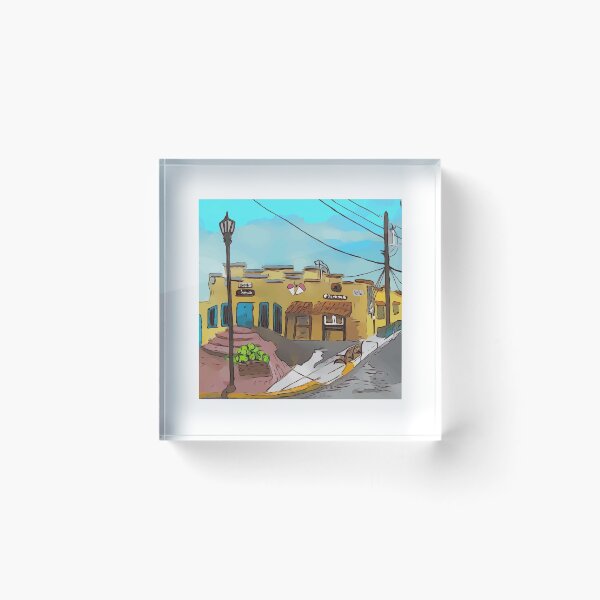Item preview, Store front in Old Town, Albuquerque New Mexico - WelshDesigns designed and sold by welshdesigns.