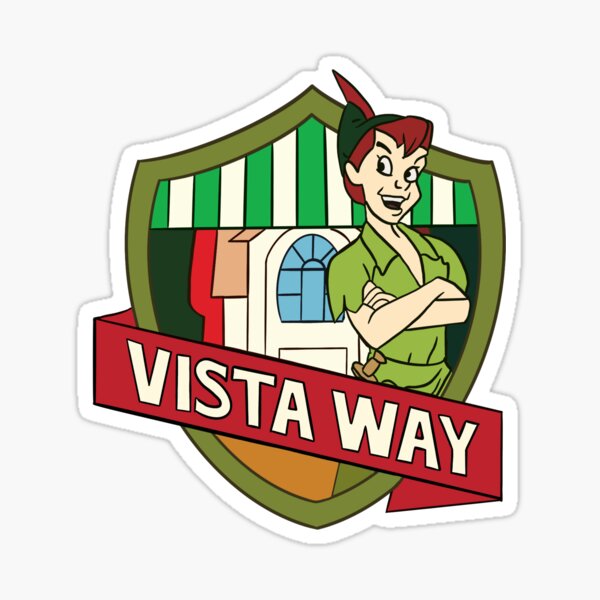College program vista way dcp housing Sticker