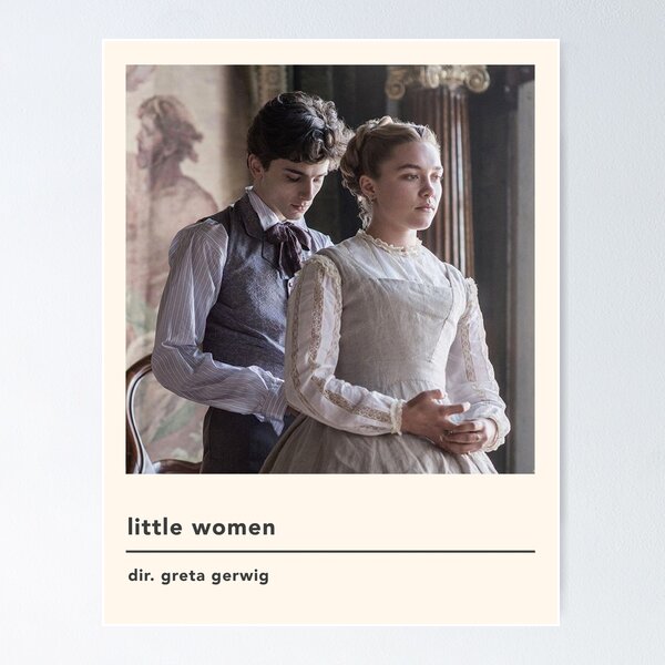Item preview, minimalist little women poster designed and sold by ☆ .*｡･.