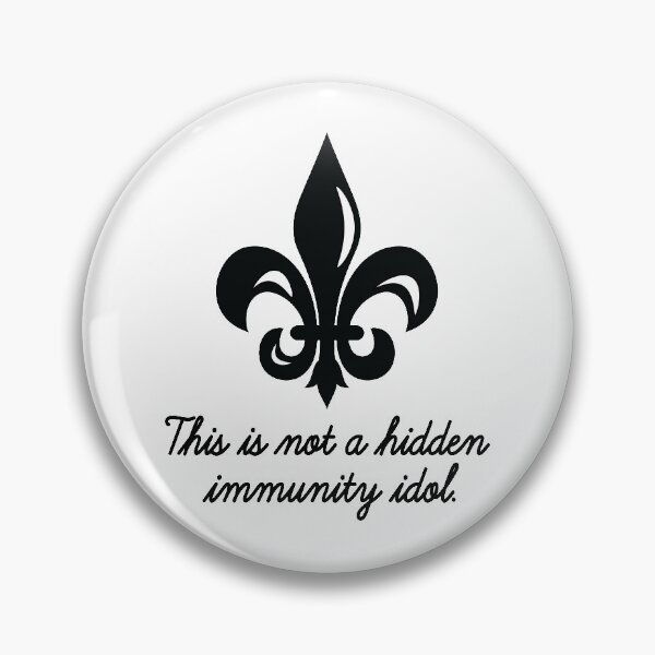Item preview, This is not a hidden immunity idol (Survivor Winners at War - fleur de lis) designed and sold by 2beans.