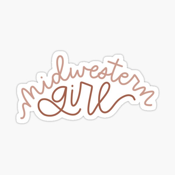 Midwestern Girl Sticker