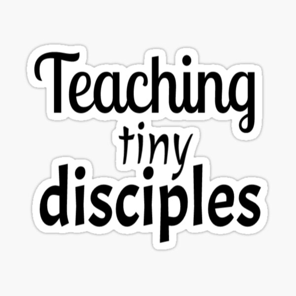 Tiny Disciples Stickers Redbubble