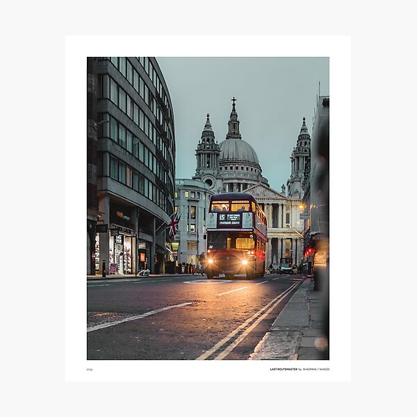 Last RouteMaster Photographic Print