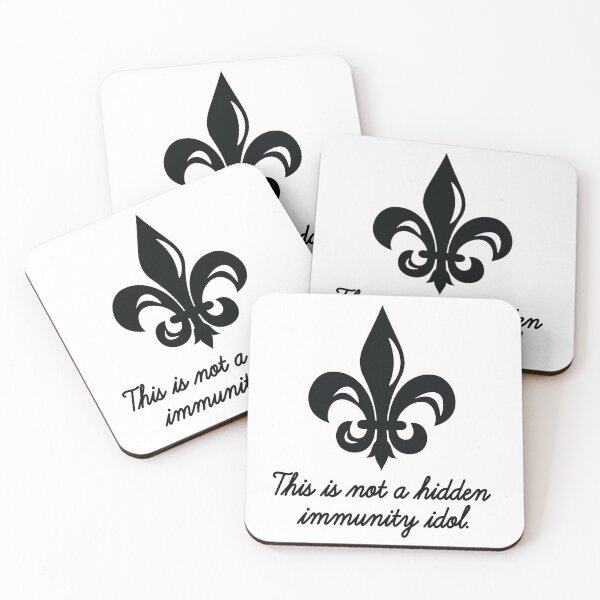 Item preview, This is not a hidden immunity idol (Survivor Winners at War - fleur de lis) designed and sold by 2beans.