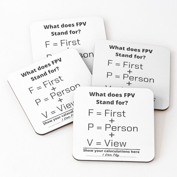Item preview, What Does FPV Stand For? Drone Print FPV Freestyle Funny Text Hobbies designed and sold by Peshi FPV.