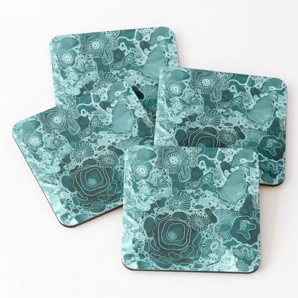 Item preview, Mesmerizing Moment Teal designed and sold by Lois Gardiner.