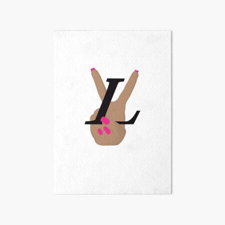 Peace Vuitton Art Board Print