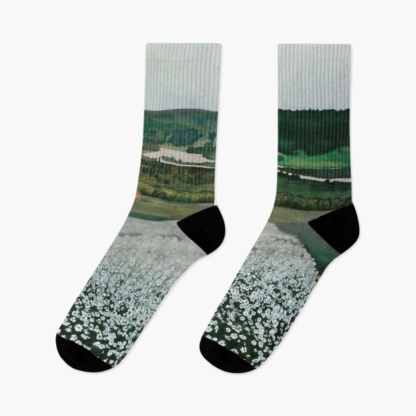 Item preview, Harald Sohlberg "Flower Meadow in the North" designed and sold by Alexandra Dahl.