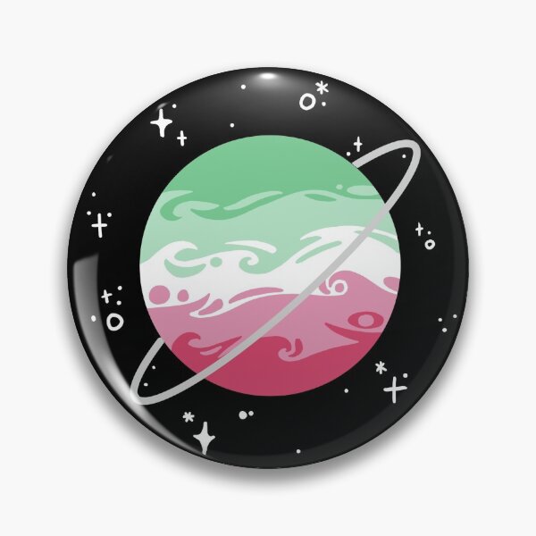 Item preview, Abrosexual Swirly Planet and Space designed and sold by JujubeCo.