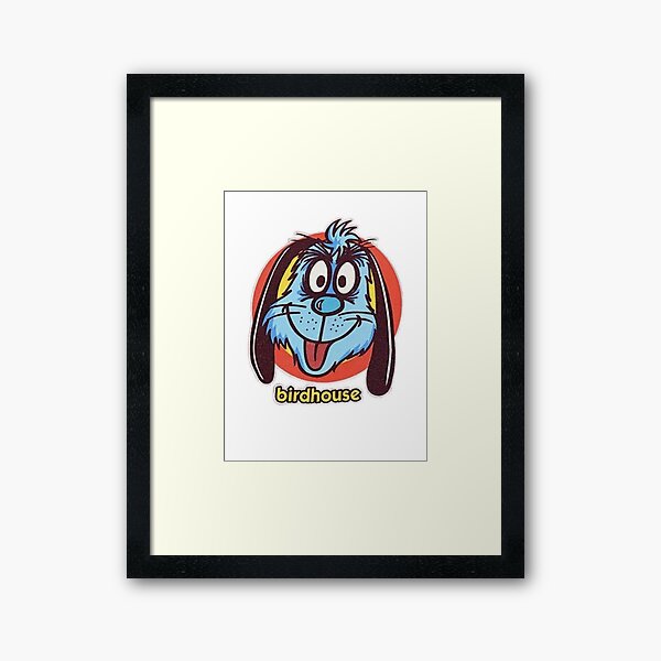 Vintage Birdhouse Tony Hawk Bird House Hook Ups Skate Brand Cartoon Hookups  Hook-Ups Robot Shark Art Board Print for Sale by jackyboi