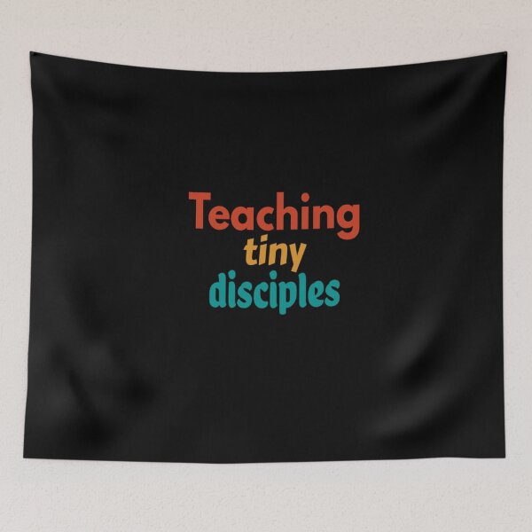 Item preview, funny teacher svg, teach tiny humans svg, teaching tiny disciples teacher svg, preschool teacher svg , kindergarten teacher svg best gift for women heart idea design designed and sold by Chamssou.