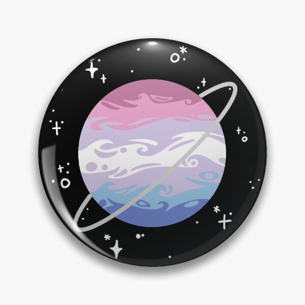 Artikelvorschau, Bigender Swirly Planet und Weltraum entworfen und verkauft von JujubeCo.