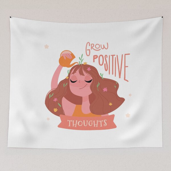 Item preview, positive thought designed and sold by tejaltank.