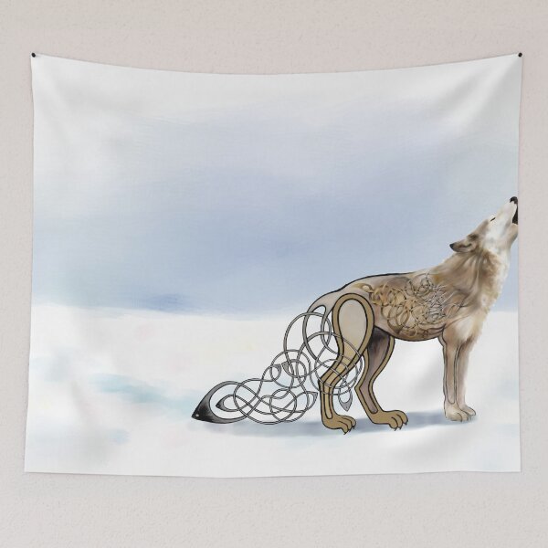 Item preview, The Wolf designed and sold by TwistedThistle.