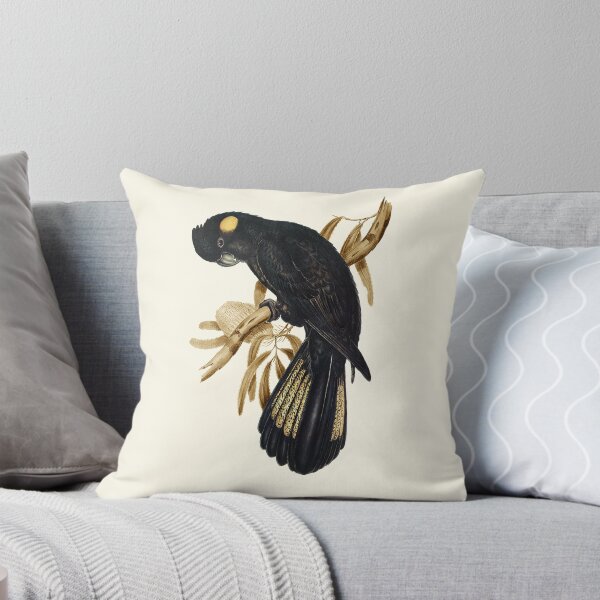 Item preview, Yellow-tailed Black Cockatoo designed and sold by Natalie Witt.