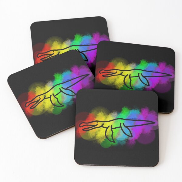 Item preview, Rainbow Liopleurodon designed and sold by CelticDragoness.