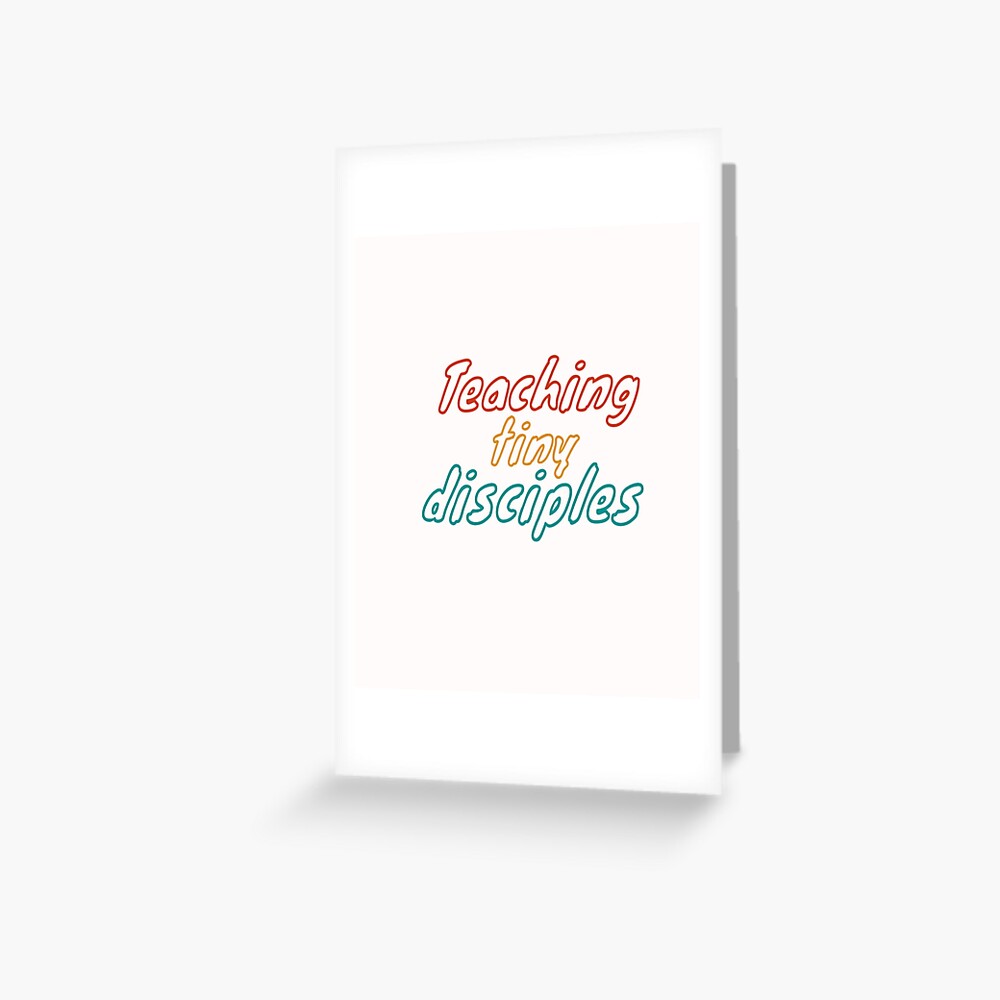 Download Funny Teacher Svg Teach Tiny Humans Svg Teaching Tiny Disciples Teacher Svg Preschool Teacher Svg Kindergarten Teacher Svg Best Gift For Women Heart Idea Design Greeting Card By Chamssou Redbubble