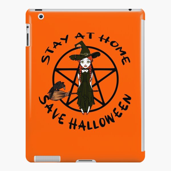 Stay At Home Save Halloween Cheeky Witch® iPad Snap Case