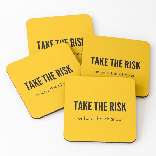 Item preview, TAKE THE RISK OR LOSE THE CHANCE designed and sold by Inspirationmotivation.