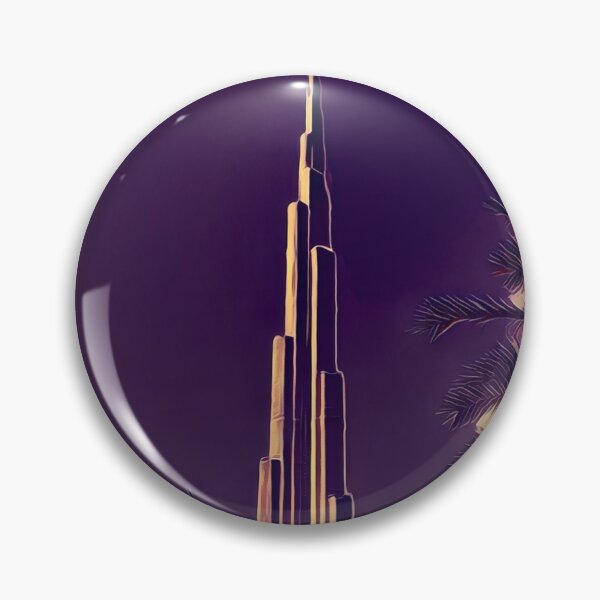 Item preview, Exploring Dubai: Atmospheric Midnight Skyscrapers designed and sold by jenlouru.