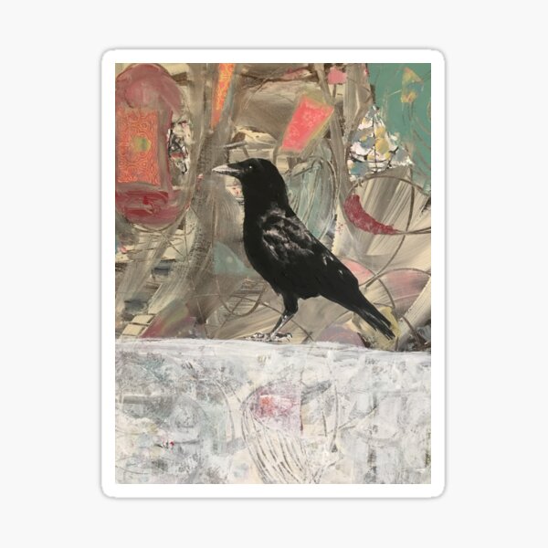 good morning mr crow Sticker