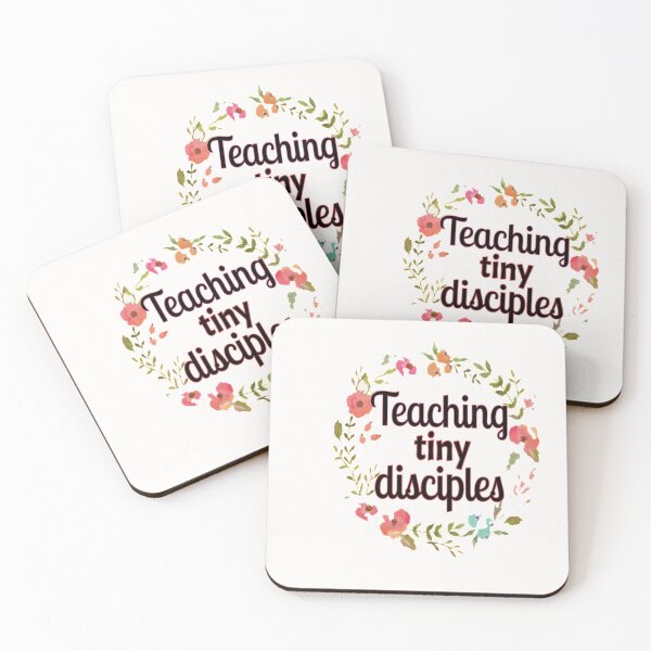 Item preview, funny teacher svg, teach tiny humans svg, teaching tiny disciples teacher svg, preschool teacher svg , kindergarten teacher svg best gift for women flowers idea design designed and sold by Chamssou.