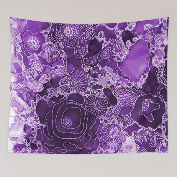 Item preview, Mesmerizing Moment Purple designed and sold by Lois Gardiner.