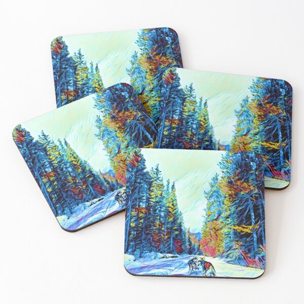 Item preview, Exploring Canada: Adventurous Dog Sledding in The Rockies designed and sold by jenlouru.