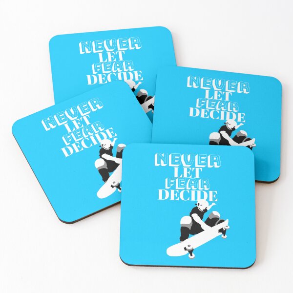 Item preview, NEVER LET FEAR DECIDE designed and sold by Ethos Bubbles.