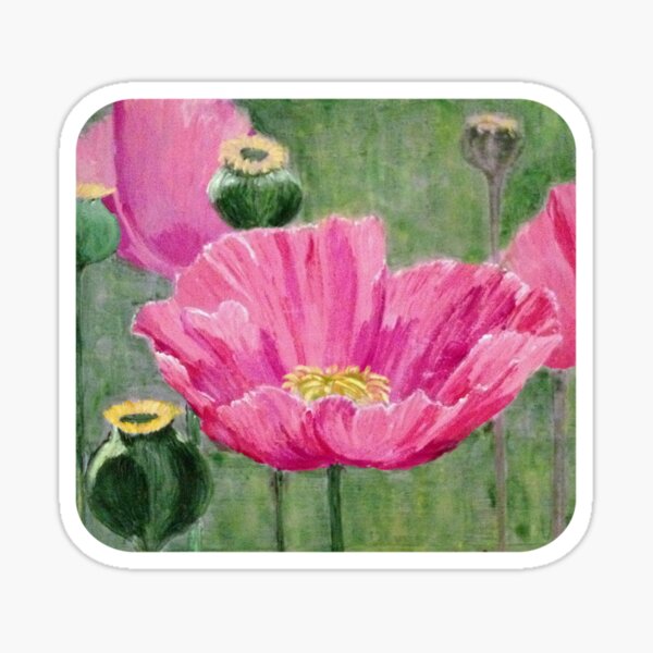 Item preview, Poppy Study designed and sold by Jan Palmer.
