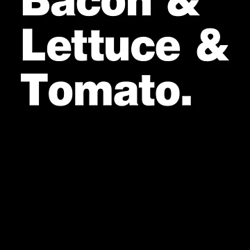 Artwork thumbnail, Bacon lettuce Tomato [Roufxis-Rb] by RoufXis