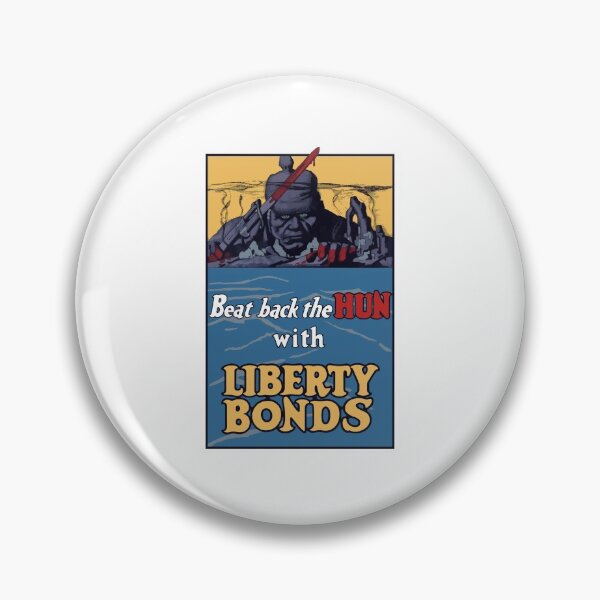 Item preview, Beat Back The Hun With Liberty Bonds -- WWII designed and sold by warishellstore.