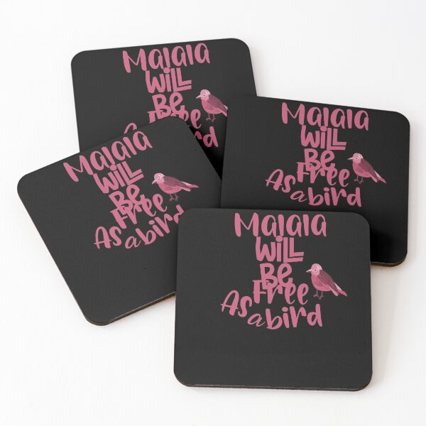 Item preview, Malala will be free as a bird. Bird Lover Gift. designed and sold by RedArtCO.