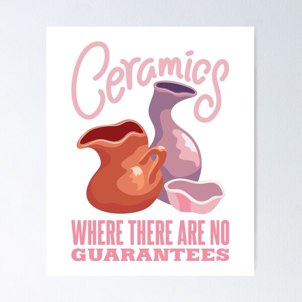 Item preview, Ceramics Where There Are No Guarantees | Pottery and Ceramics designed and sold by Dancing Dolphin Crafts.