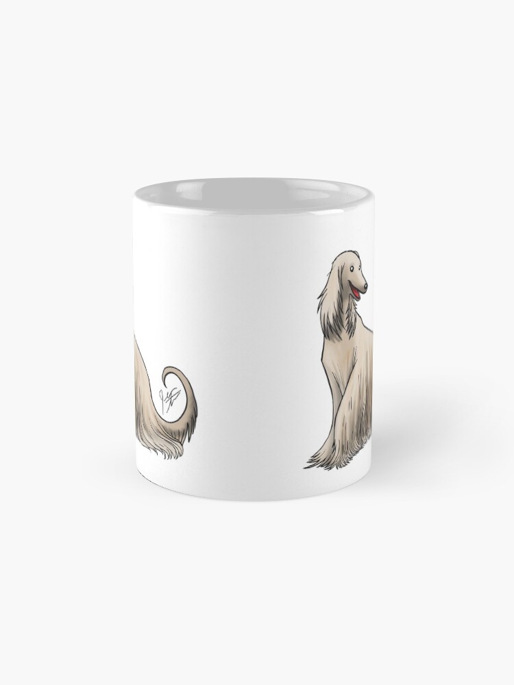 Alternate view of Afghan Hound Mug