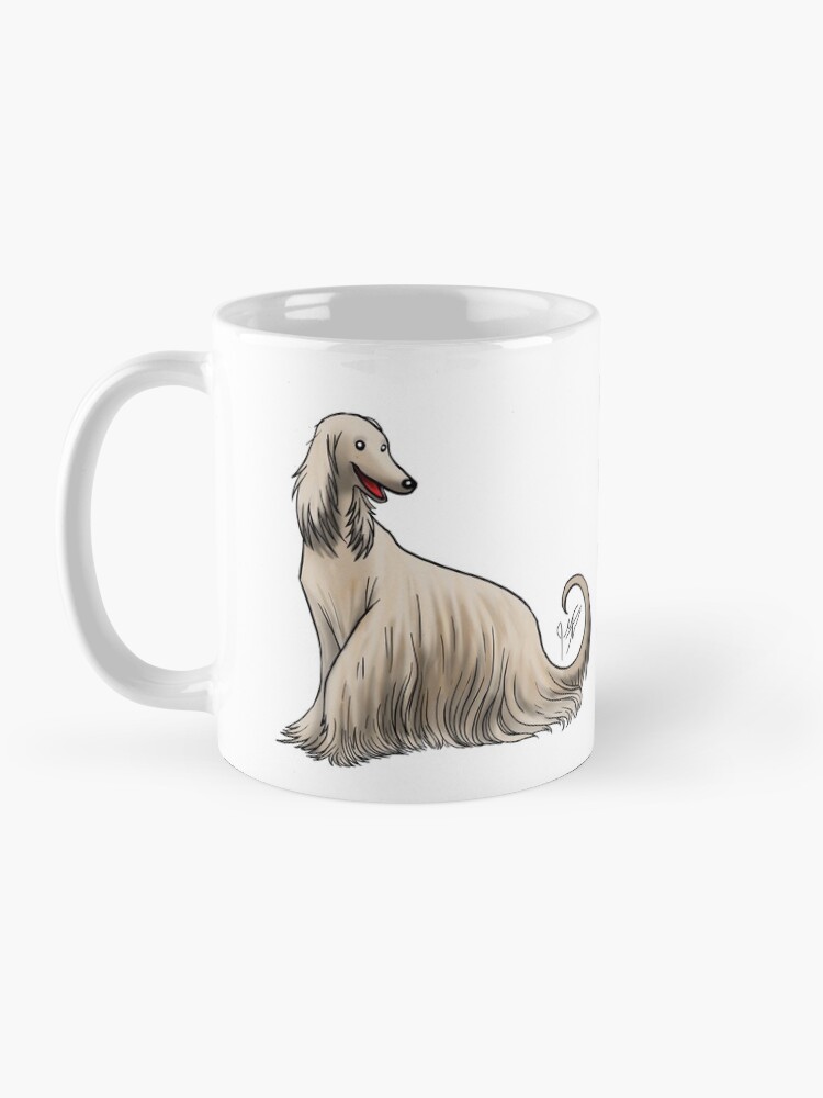 Alternate view of Afghan Hound Mug