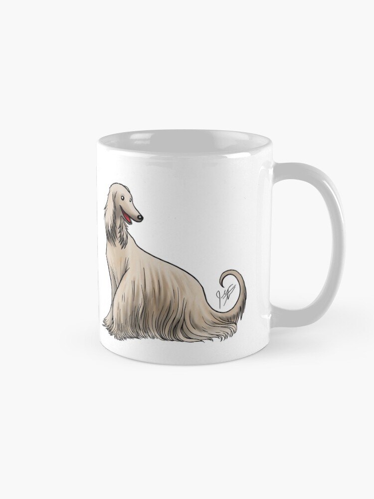 Alternate view of Afghan Hound Mug