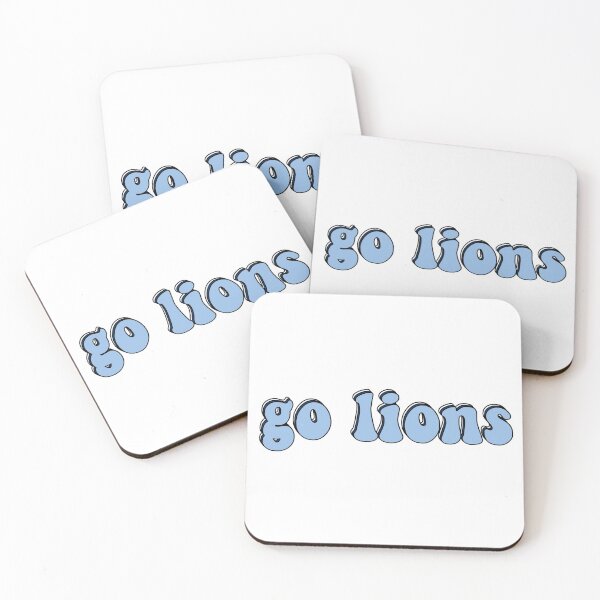 Item preview, Blue Triple "Go Lions" designed and sold by Maggie S.