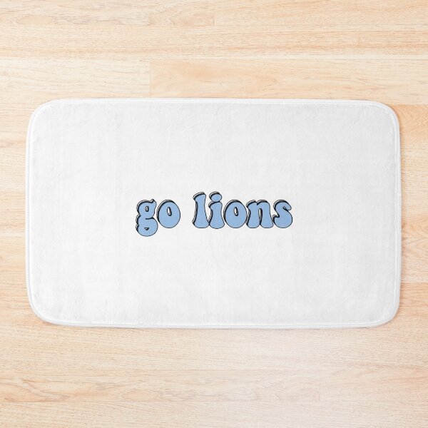 Item preview, Blue Triple "Go Lions" designed and sold by Maggie S.