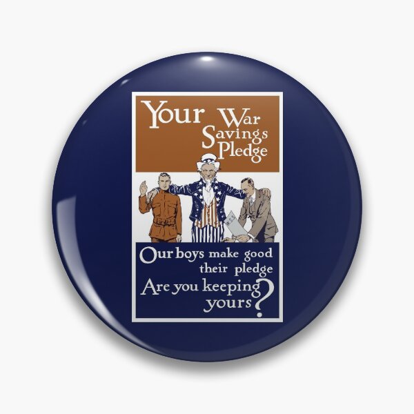 Item preview, Your War Savings Pledge -- World War One designed and sold by warishellstore.