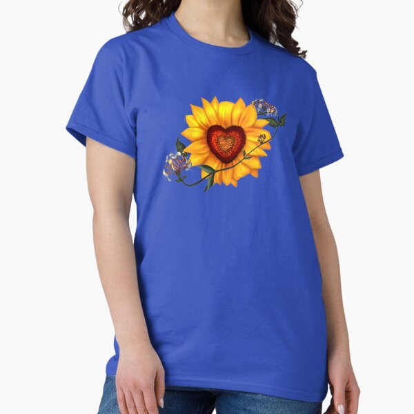 Sunflower Love Classic T-Shirt