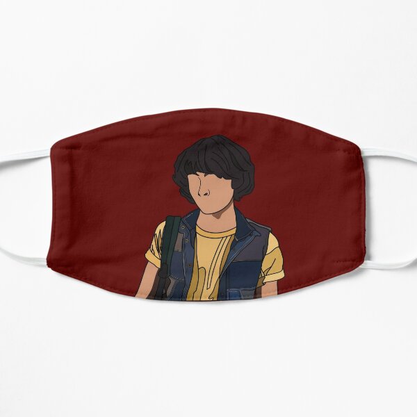 Mike Wheeler Stranger Things Design Flat Mask